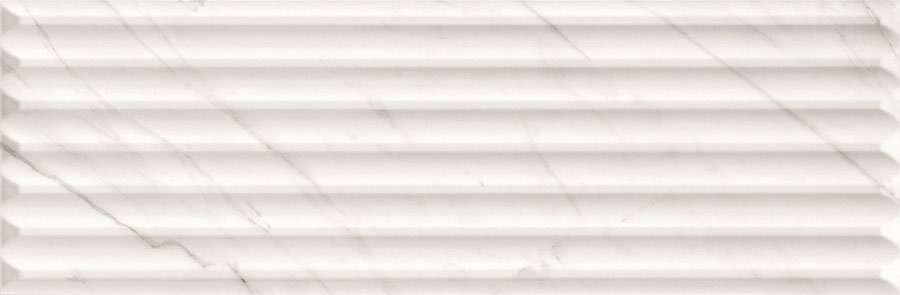 Керамическая плитка Saloni Marmaria Columna Agora Blanco, цвет белый, поверхность глянцевая, прямоугольник, 300x900